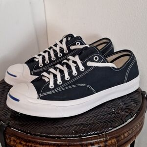 Converse Jack Purcell Black Canvas Mens Sz 11